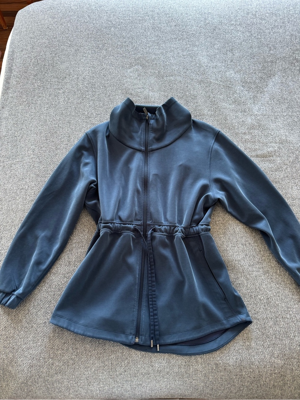 lululemon athletica Navy Softstreme Cinch-Waist Jacket